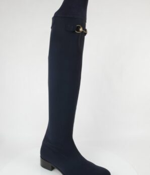 Bota señora elástica negra lycra. SOLO POR ENCARGO W620740092