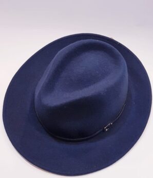 Sombrero fieltro azul marino