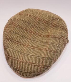 Gorra clásica en espiga tonos marrones camel