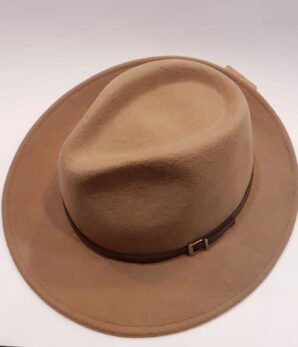 Sombrero fieltro camel