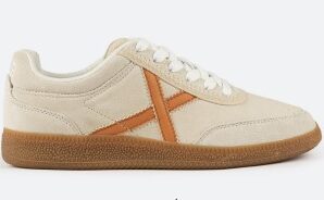 Zapatilla MUNICH Rumba Beige Ante