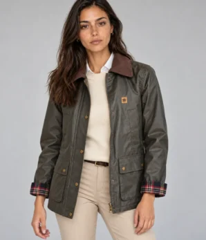 Parka Encerada MONTEPICAZA verde